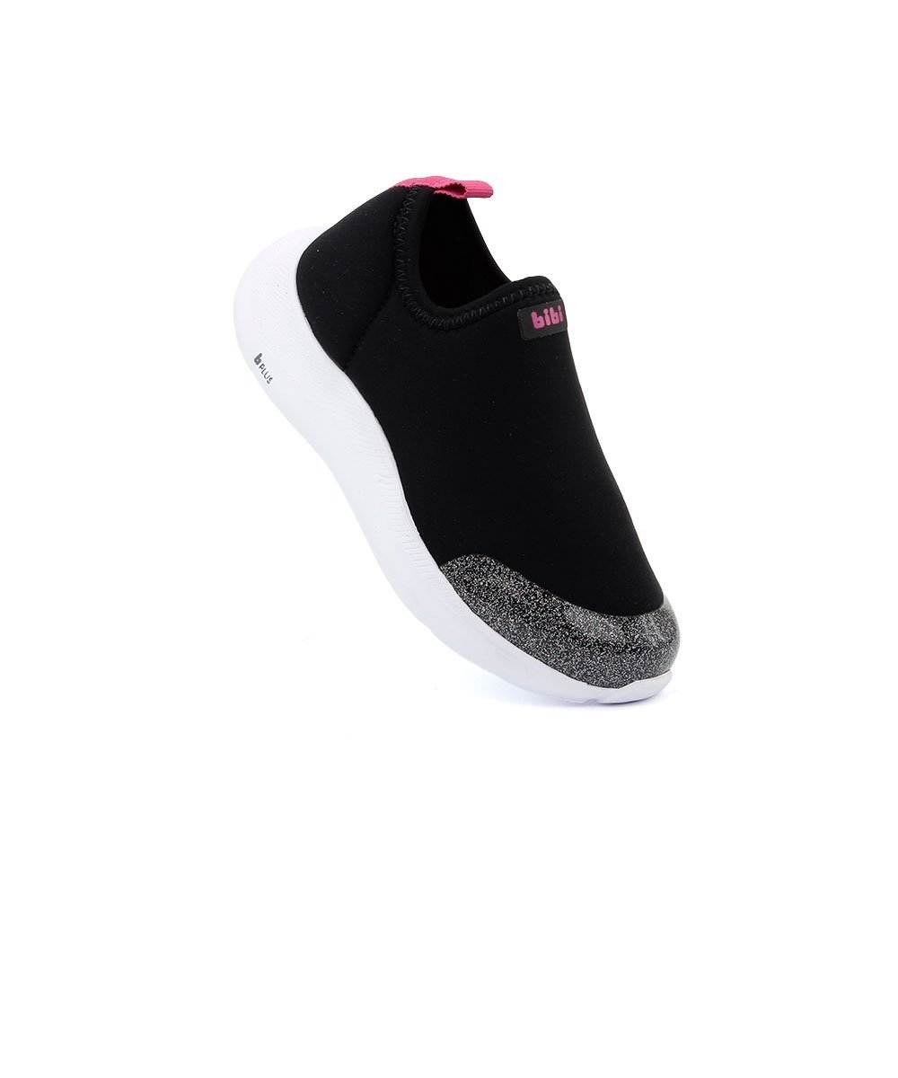 Tênis Infantil Bibi Action Preto/Pink Preto/Cinza 2