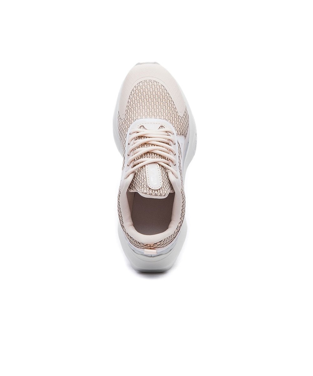 Tênis Infantil Fila Progress Rosa Branco/Bege 4