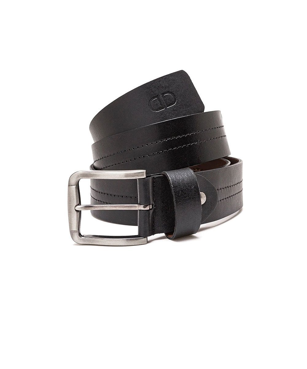 Cinto Masculino Democrata Metropolitan Couro Preto