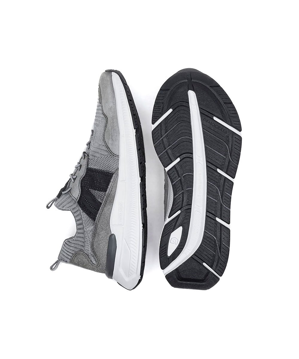 Tênis Masculino Democrata Brad Ultra Light Cinza Cinza 4