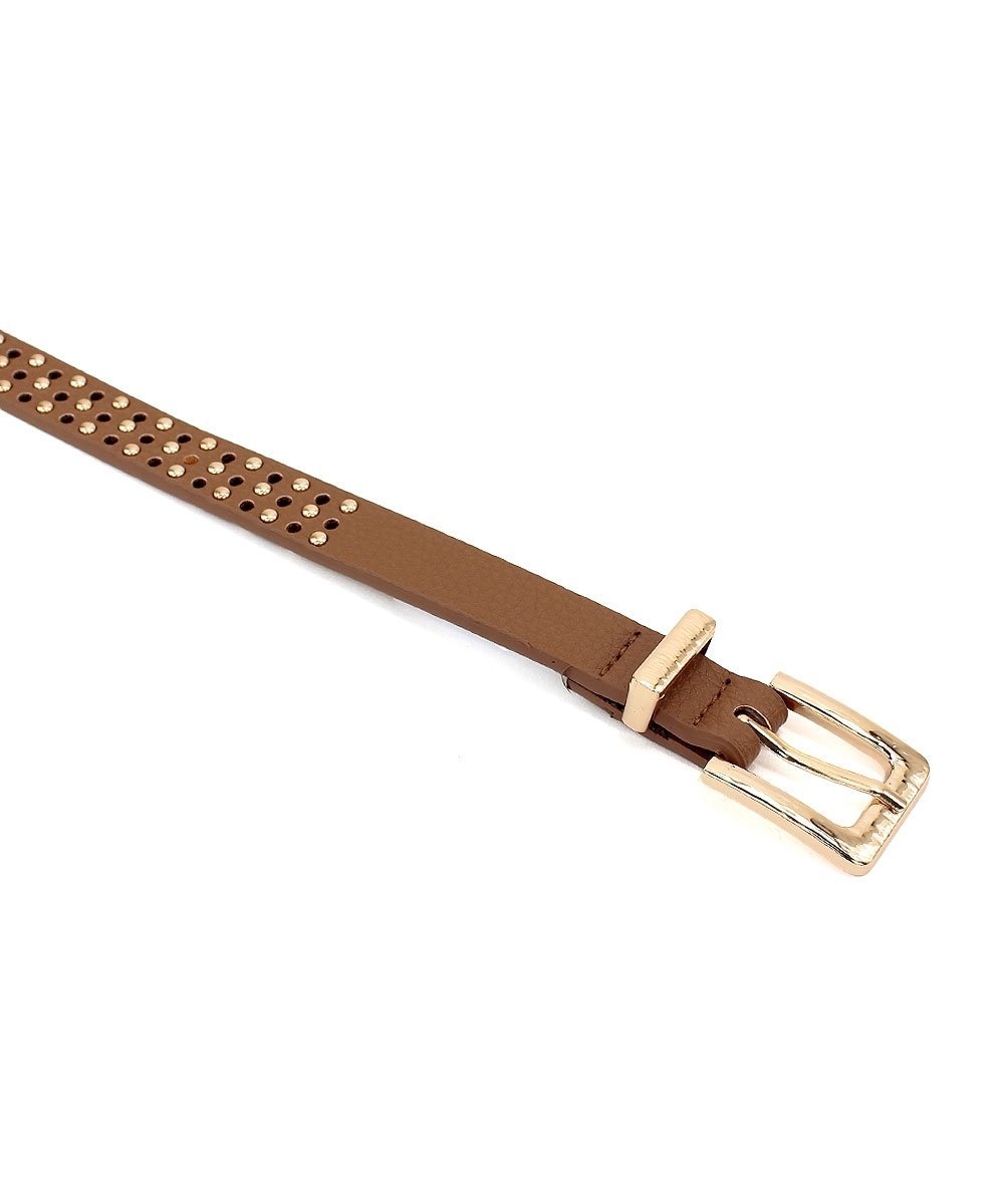 Cinto Feminino Pixolé Bege Marrom 2