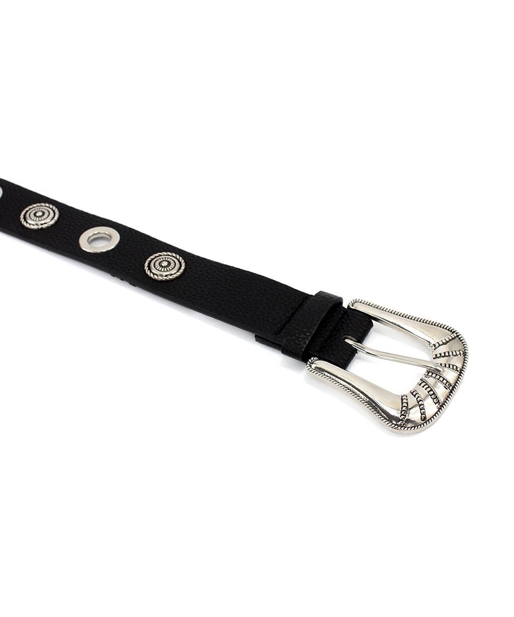 Cinto Feminino Pixolé Preto Preto/Prata 2