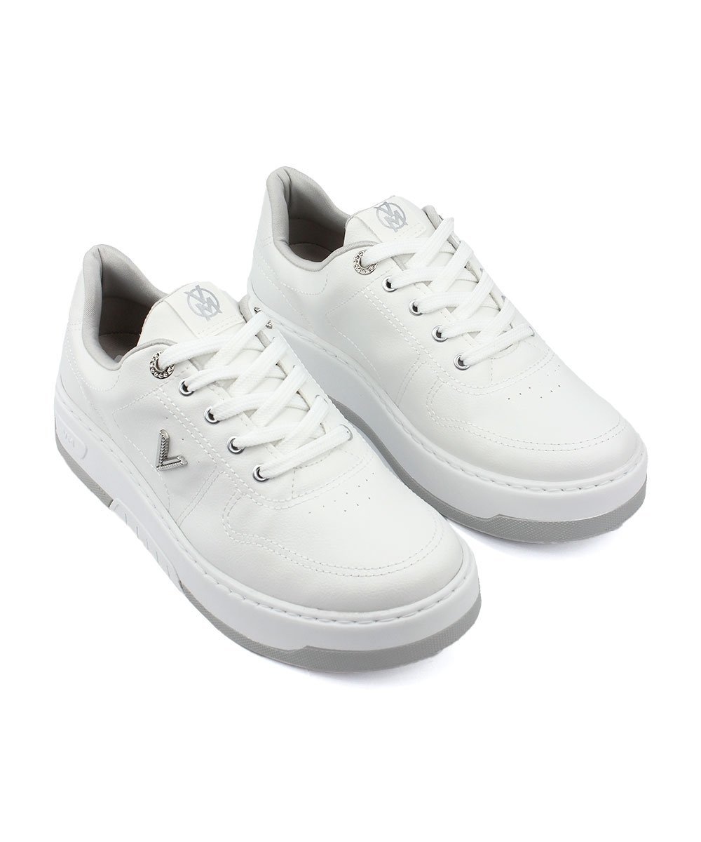 Tênis Feminino Via Marte Casual Branco Branco 4