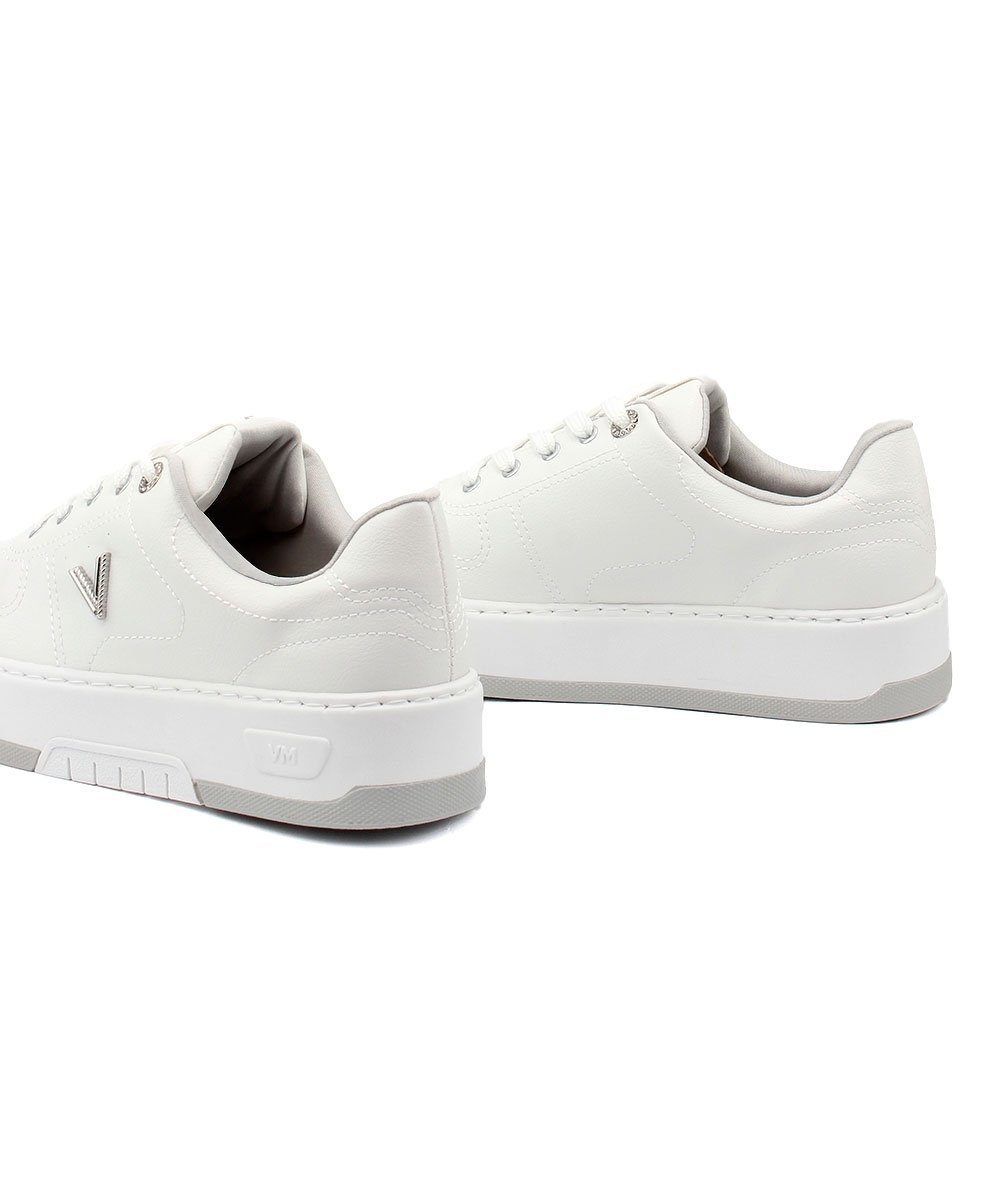 Tênis Feminino Via Marte Casual Branco Branco 5