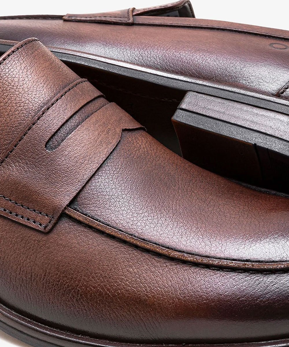 Sapato Social Democrata Metropolitan Moscato Mogno Marrom 3