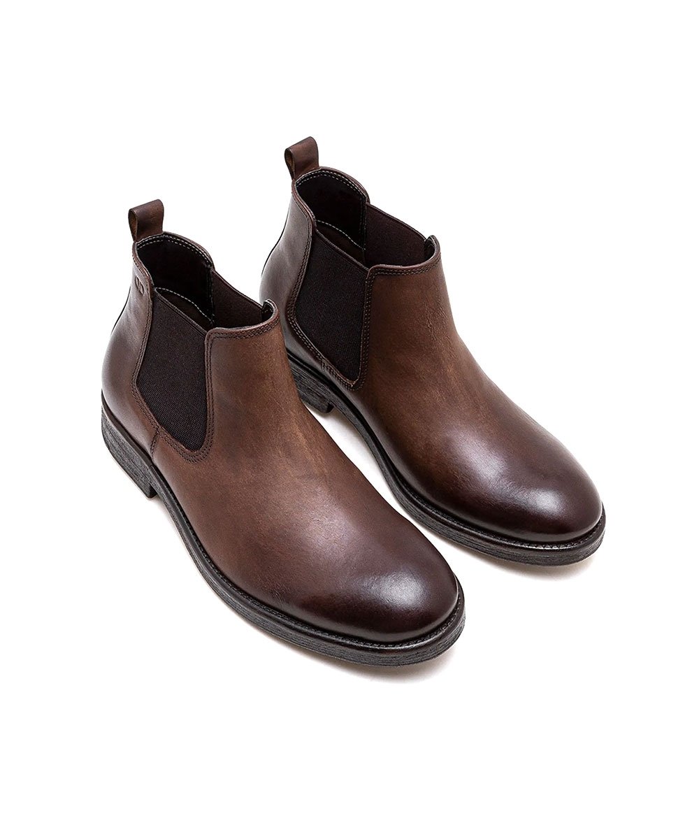 Bota Masculina Democrata Garage Dust Couro Tabaco Marrom 2