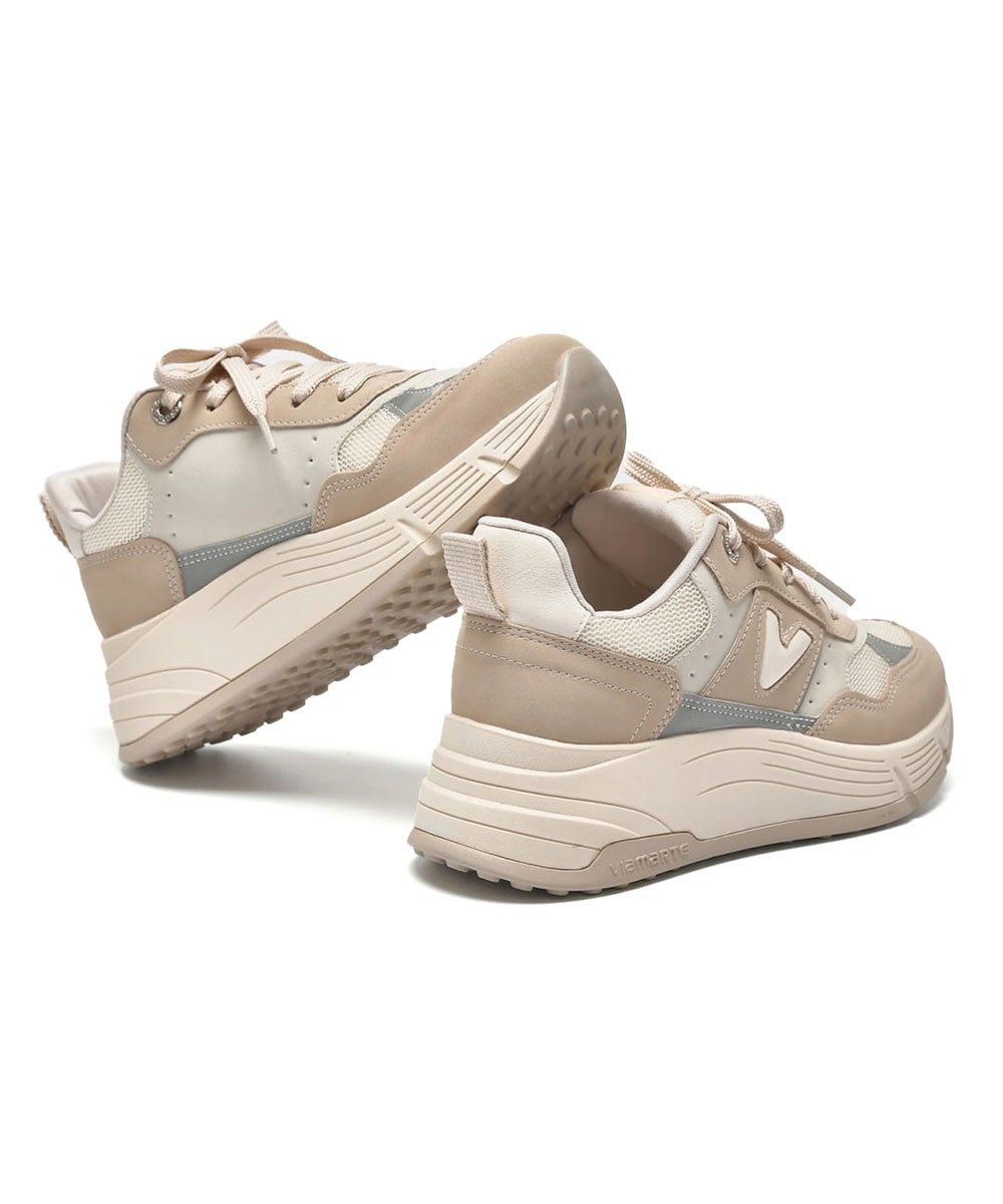 Tênis Feminino Via Marte Casual Marfim Bege 3