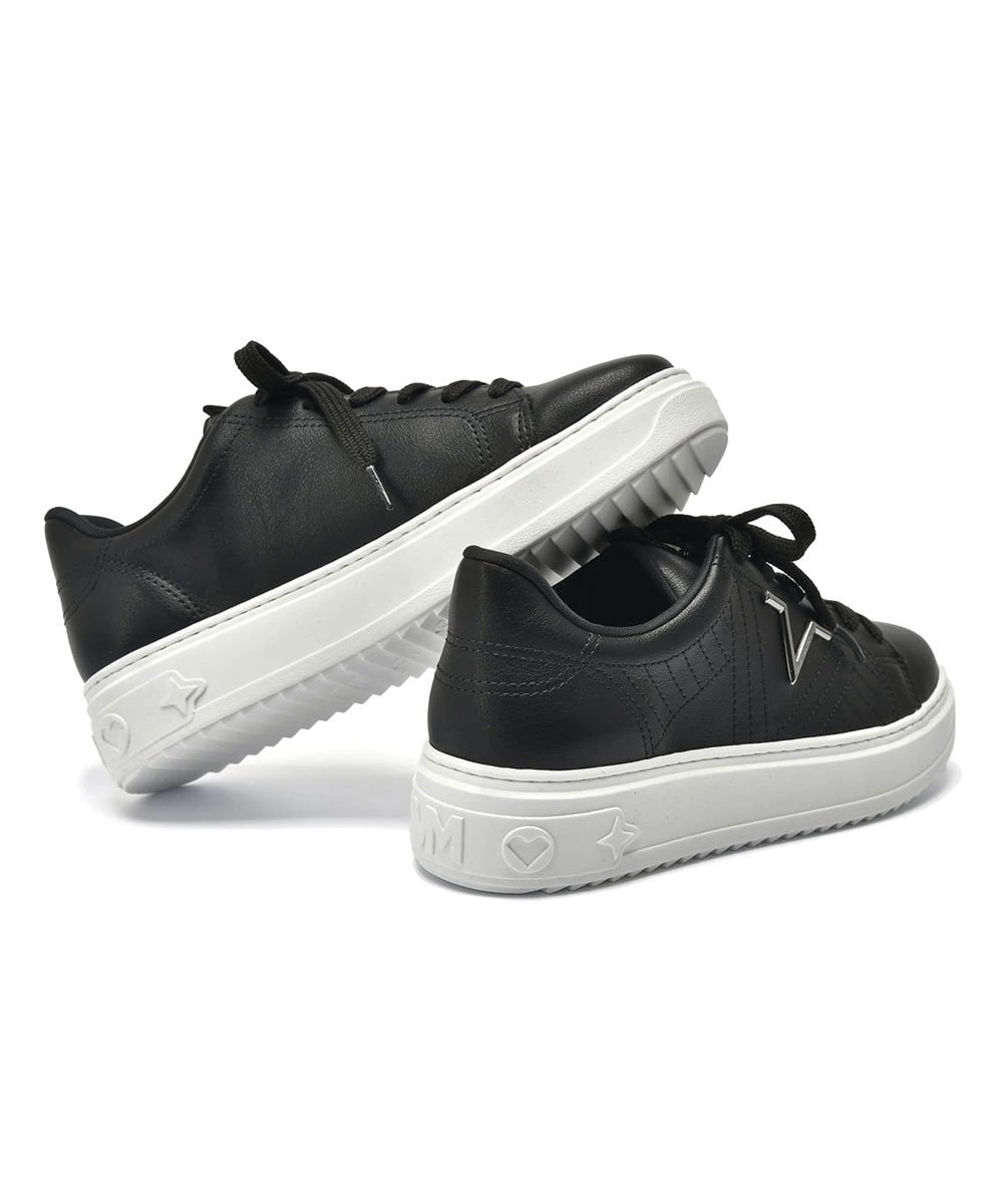 Tênis Via Marte Casual Preto Preto 3