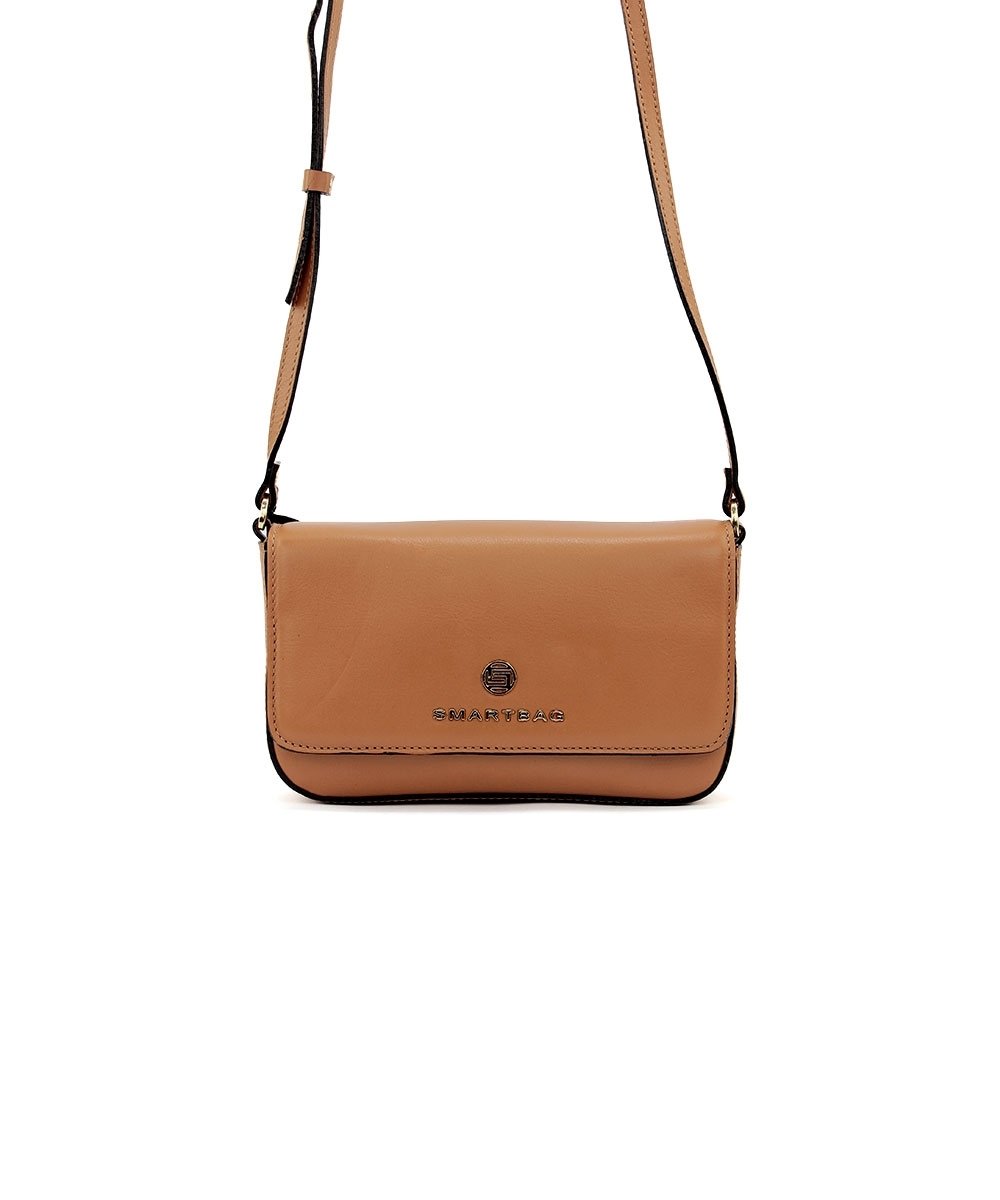 Bolsa Tira Colo Smartbag Couro Caramelo Caramelo 2