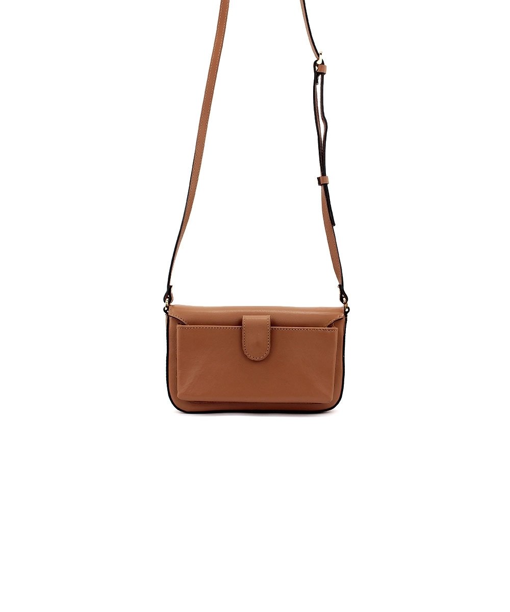 Bolsa Tira Colo Smartbag Couro Caramelo Caramelo 4