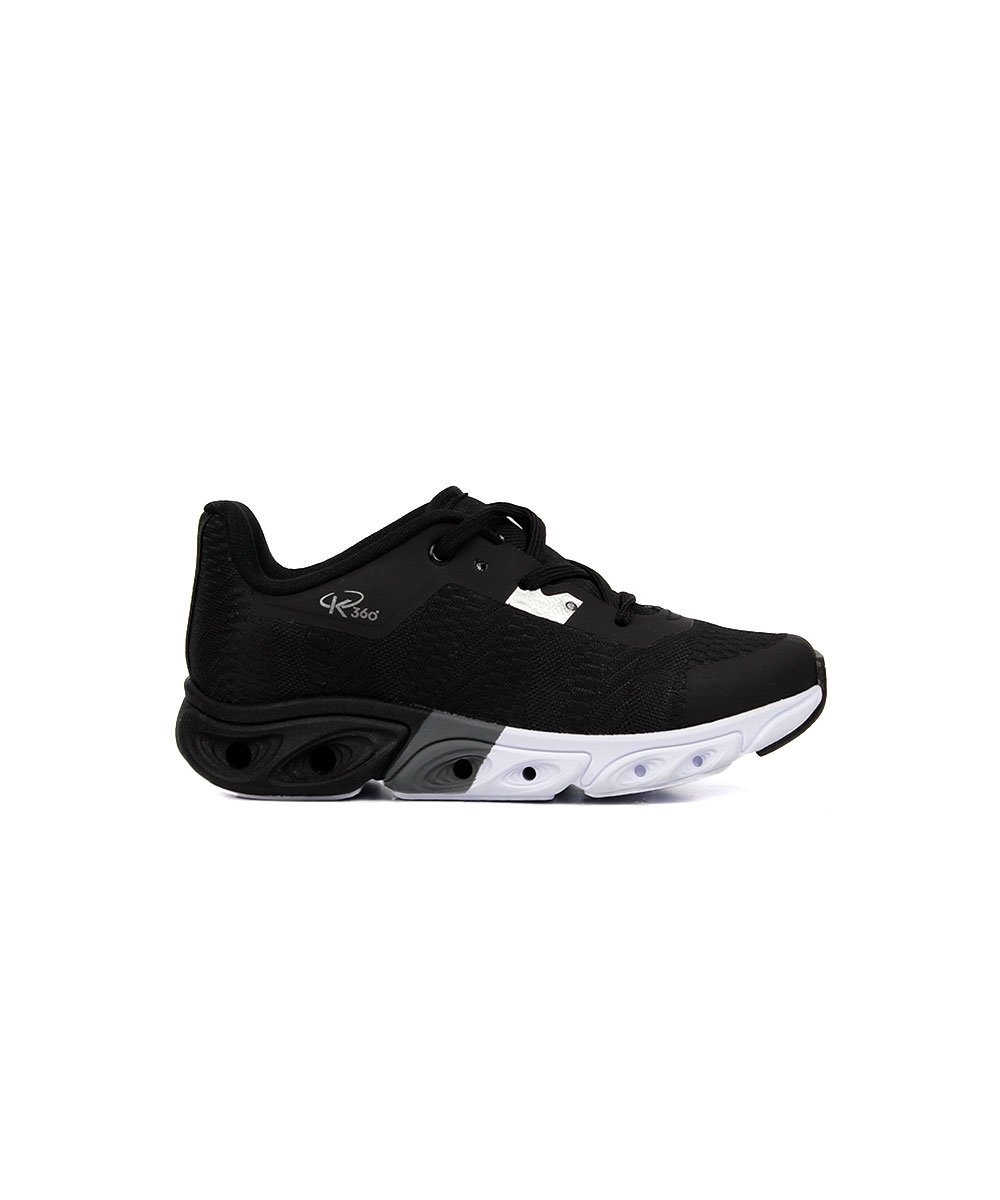 Tênis Infantil Esportivo Kidy Impulso Tec-Gel Preto/Branco