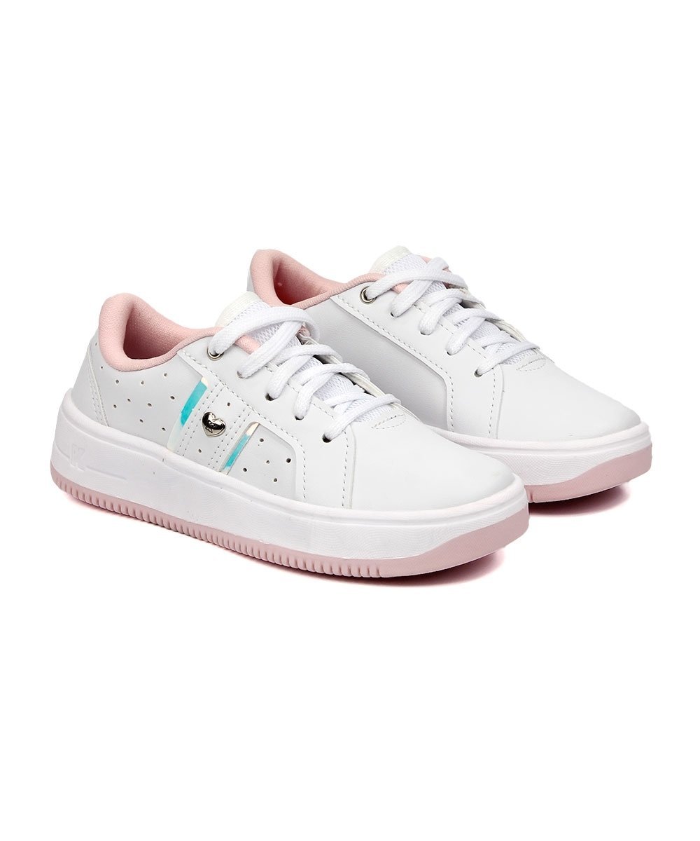 Tênis Infantil Kidy K360 Nova York Branco Branco 3