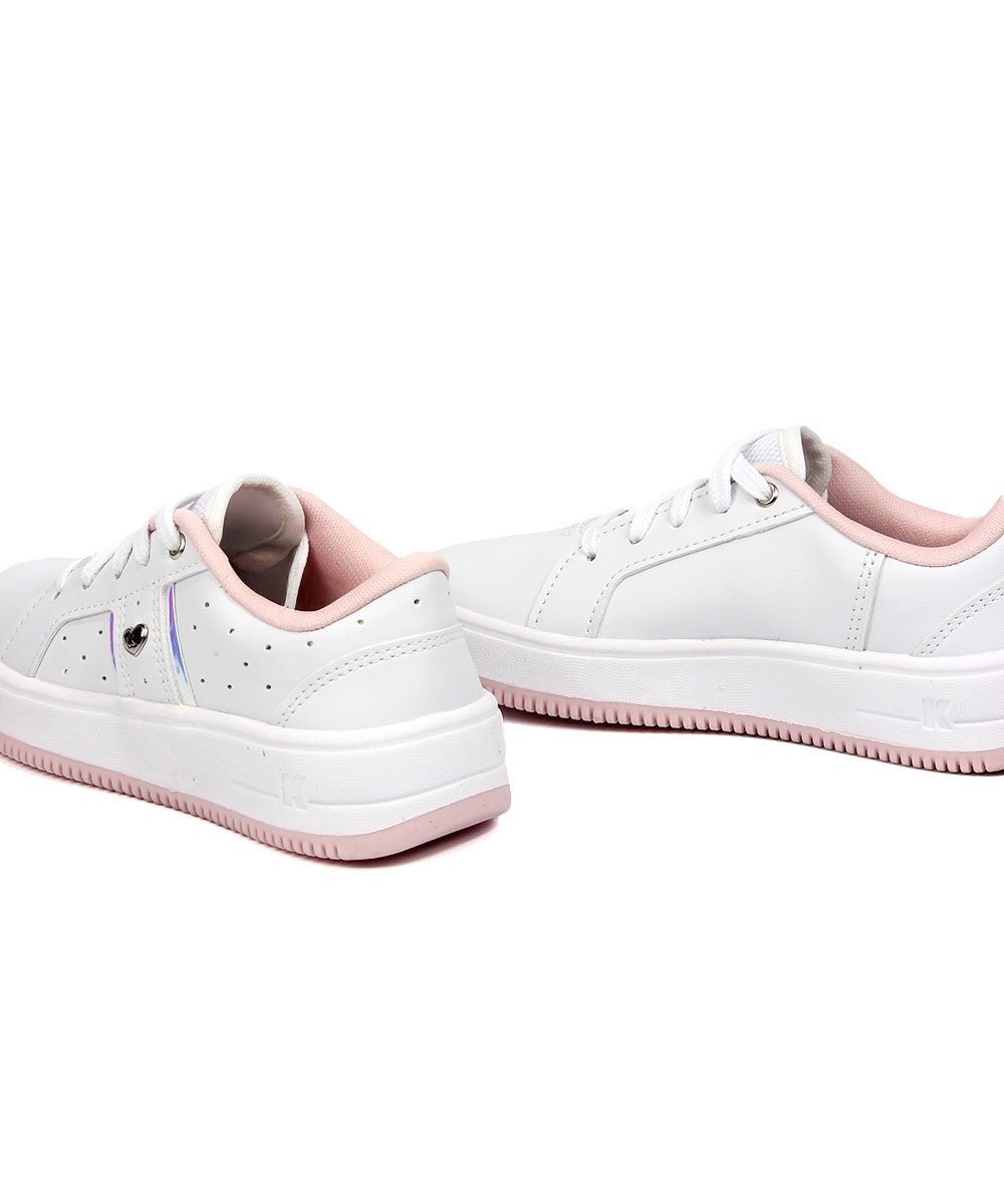Tênis Infantil Kidy K360 Nova York Branco Branco 4
