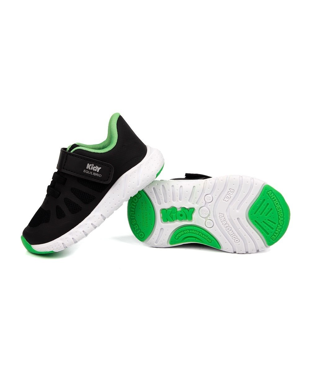 Tênis Infantil Kidy Equilíbrio Anatômico Preto Preto 5