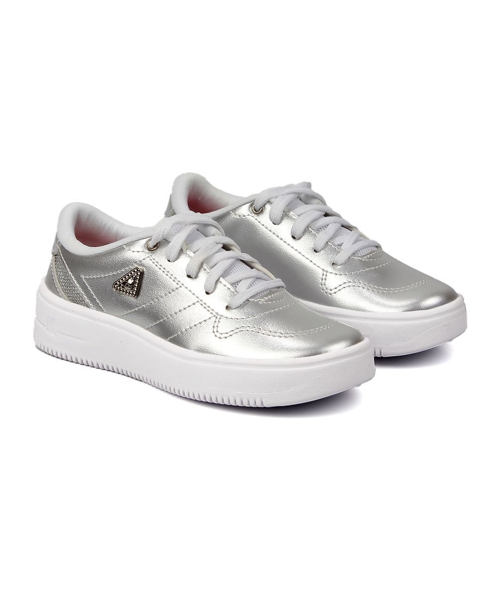 Tênis Infantil Kidy K360 Nova York Prata Prata 3