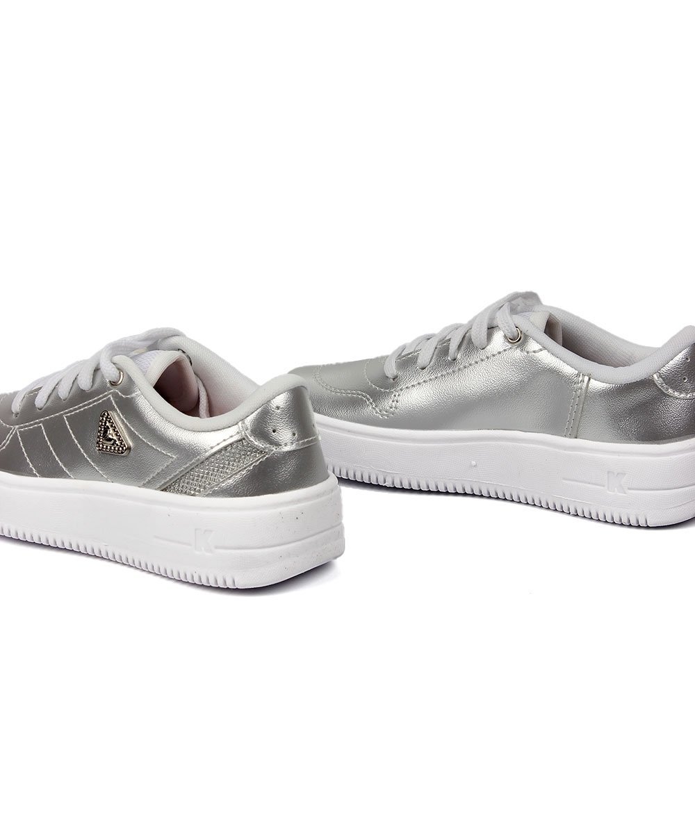 Tênis Infantil Kidy K360 Nova York Prata Prata 4