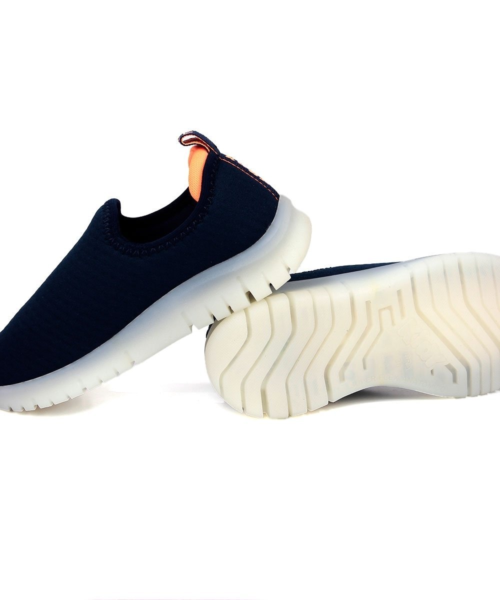 Tênis Infantil Kidy Led Light Fun Marinho Azul Marinho 4