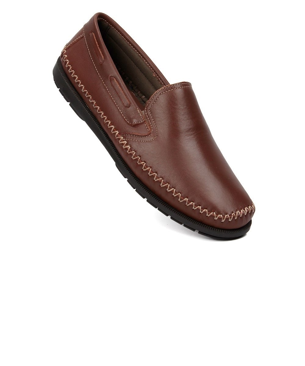 Mocassim Jovaceli Confort Sola Gel 4002 Tostado Marrom 2