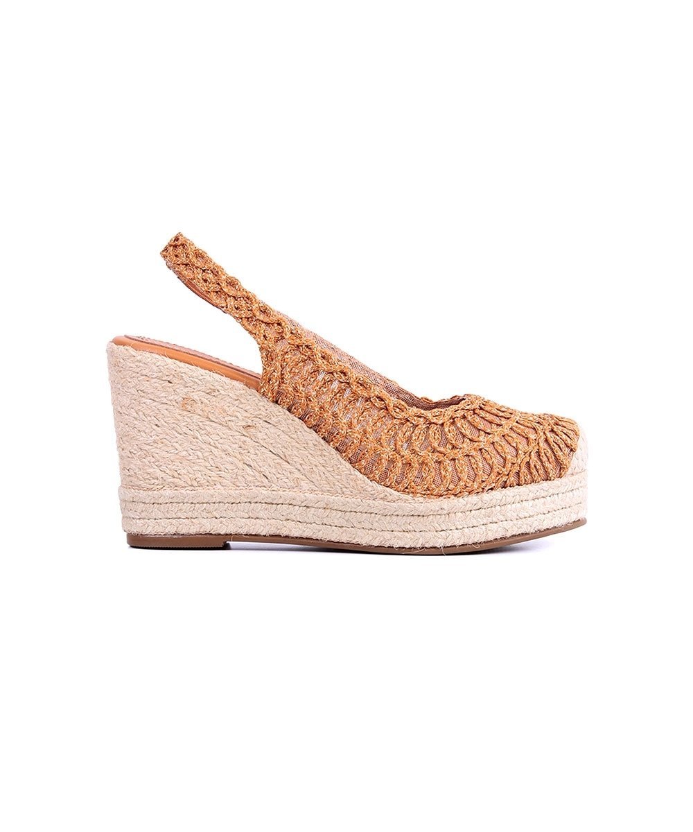 Sandália Espadrille Valetina Anabela Ambar