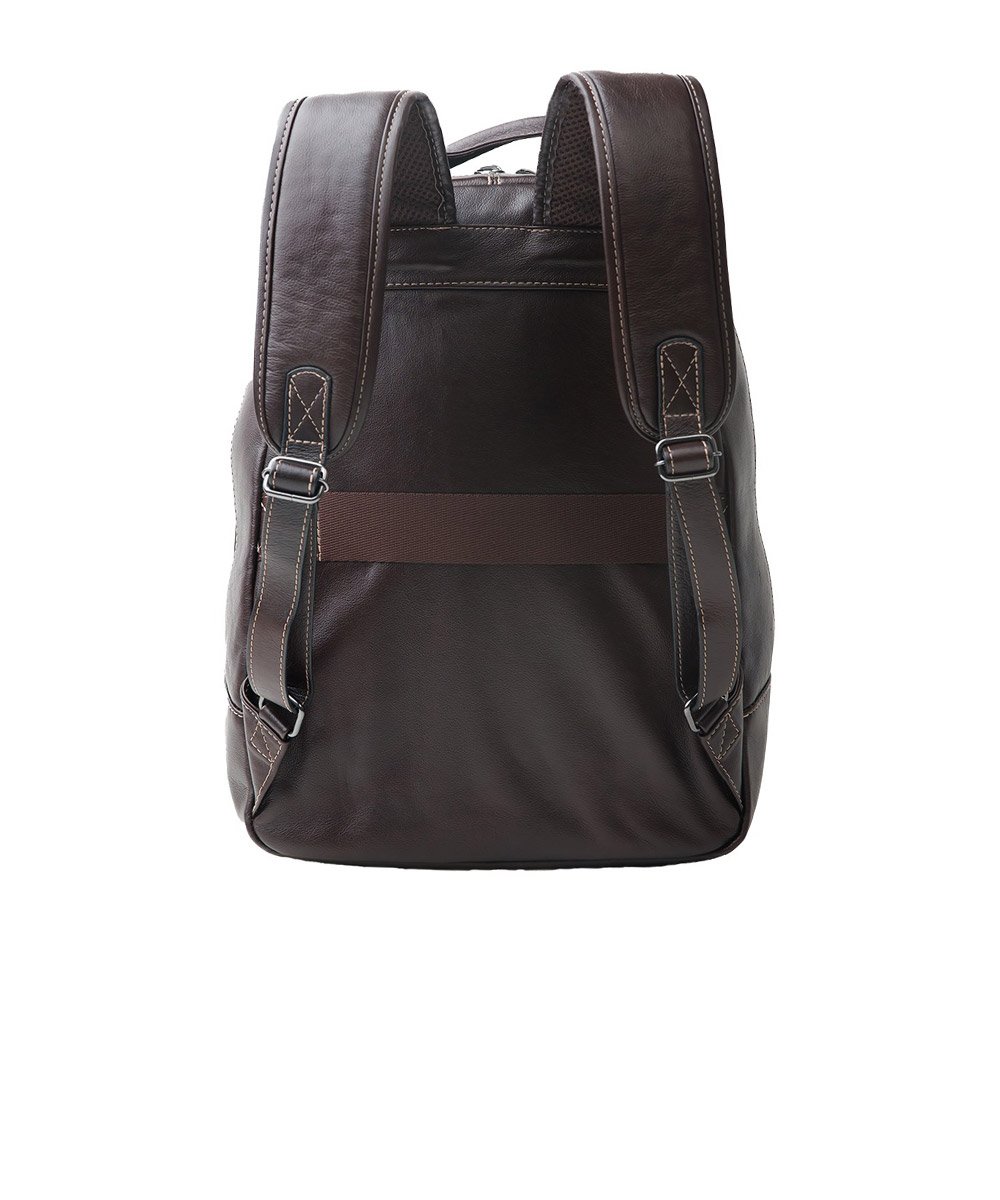 Mochila Masculina Couribi Porta Notebook Couro Cafe Marrom 3