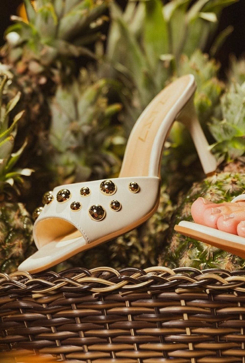 Tamanco Zatz Salto Médio Porcelana Branco 3