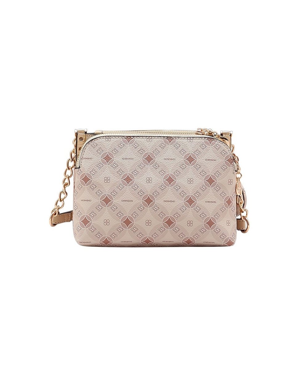 Bolsa Feminina Chenson Monograma Bege Bege 3