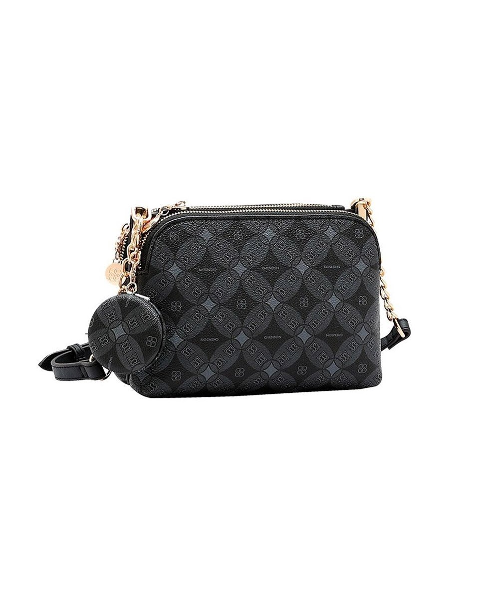 Bolsa Feminina Chenson Monograma Preto