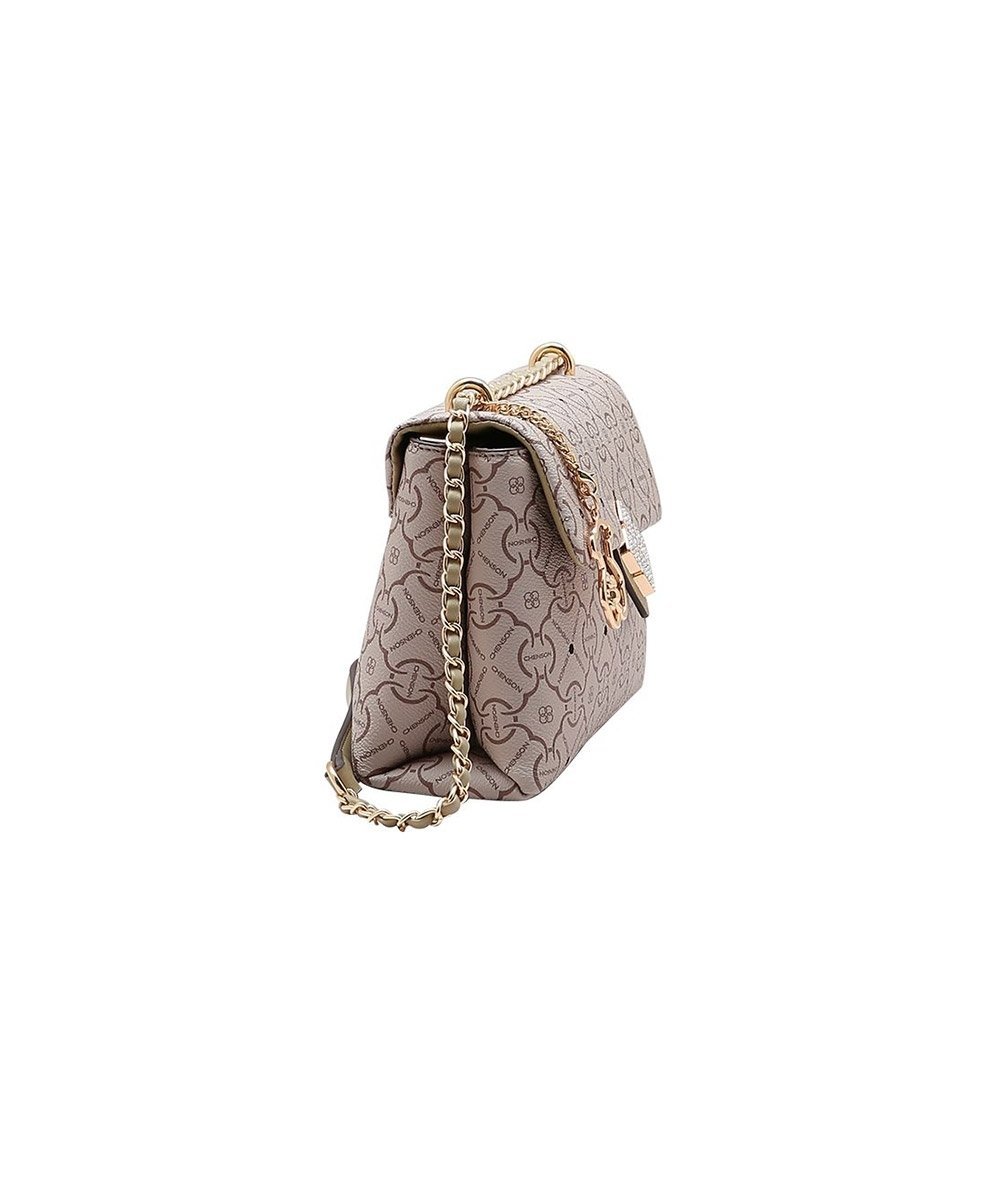 Bolsa Feminina Chenson Classic Cristal Natural Bege 2