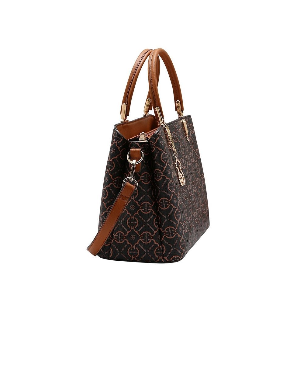 Bolsa Chenson Classic Cristal Estruturada Cafe