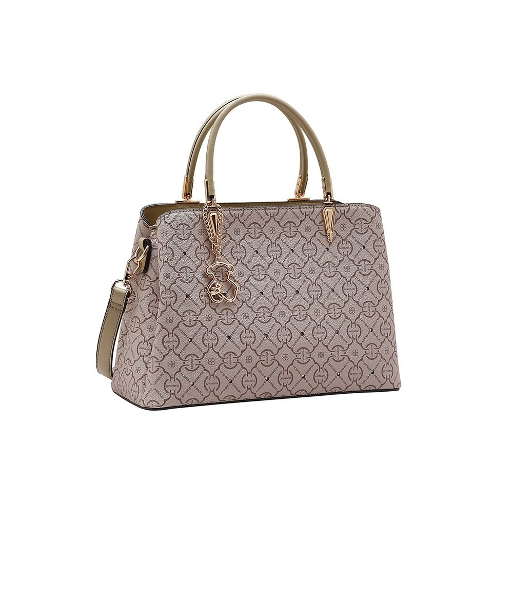 Bolsa Chenson Classic Cristal Estruturada Natural