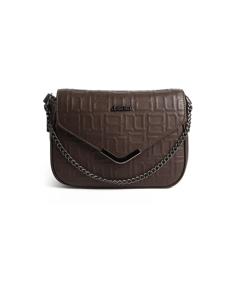 Bolsa Transversal Dakota Chocolate