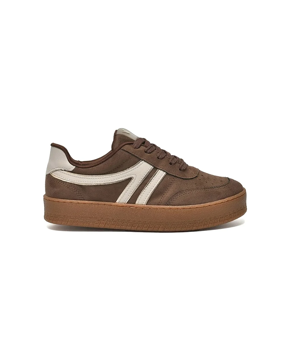 Tênis Feminino Casual Via Marte Marrom