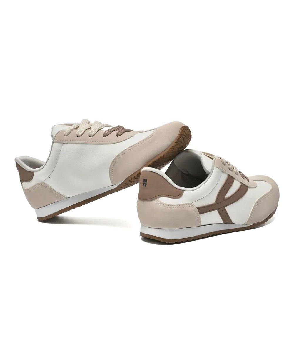 Tênis Feminino Casual Via Marte Bege Bege 2