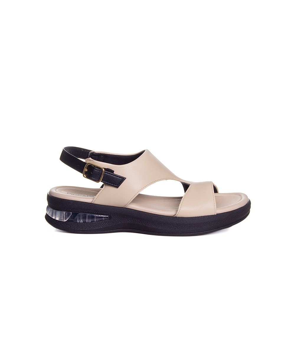 Sandália Feminina Piccadilly Soft Step Bege