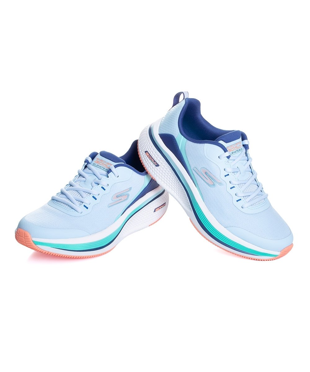 Tênis Feminino Skechers Go Run Elevate 2.0 Azul Claro Azul 4