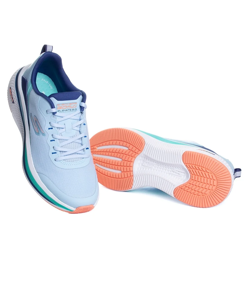 Tênis Feminino Skechers Go Run Elevate 2.0 Azul Claro Azul 6