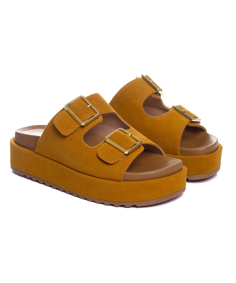 Tamanco Pixolé Tiras Fivela Whisky Whisky 3