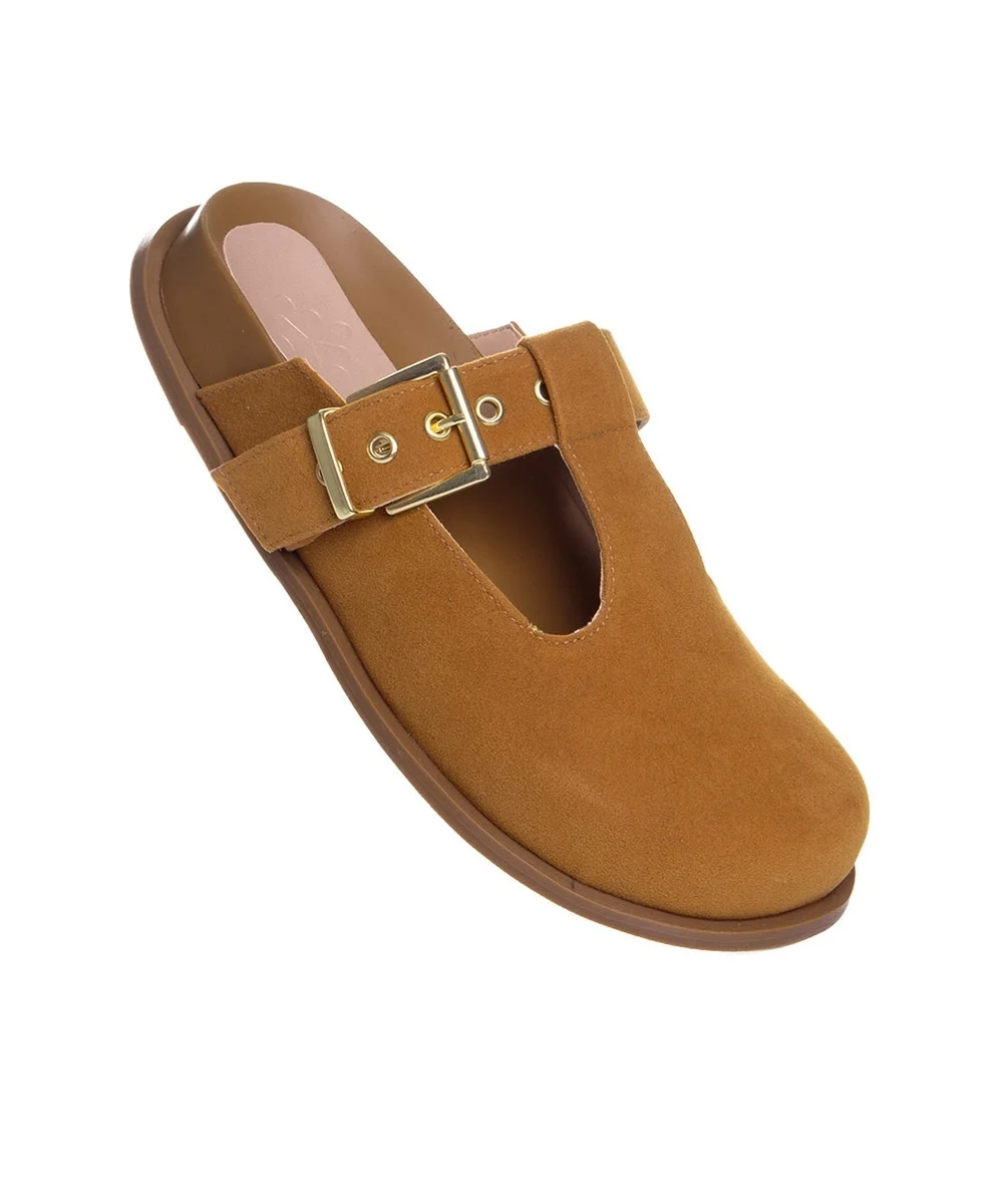 Tamanco Flatform Pixolé Fivela Whisky Whisky 2