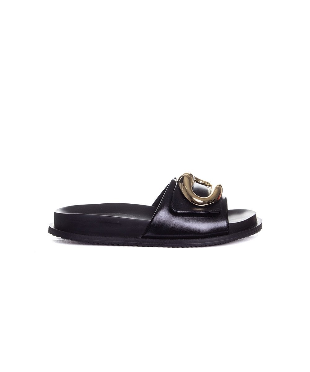 Tamanco Flatform Pixolé Bridão Preto
