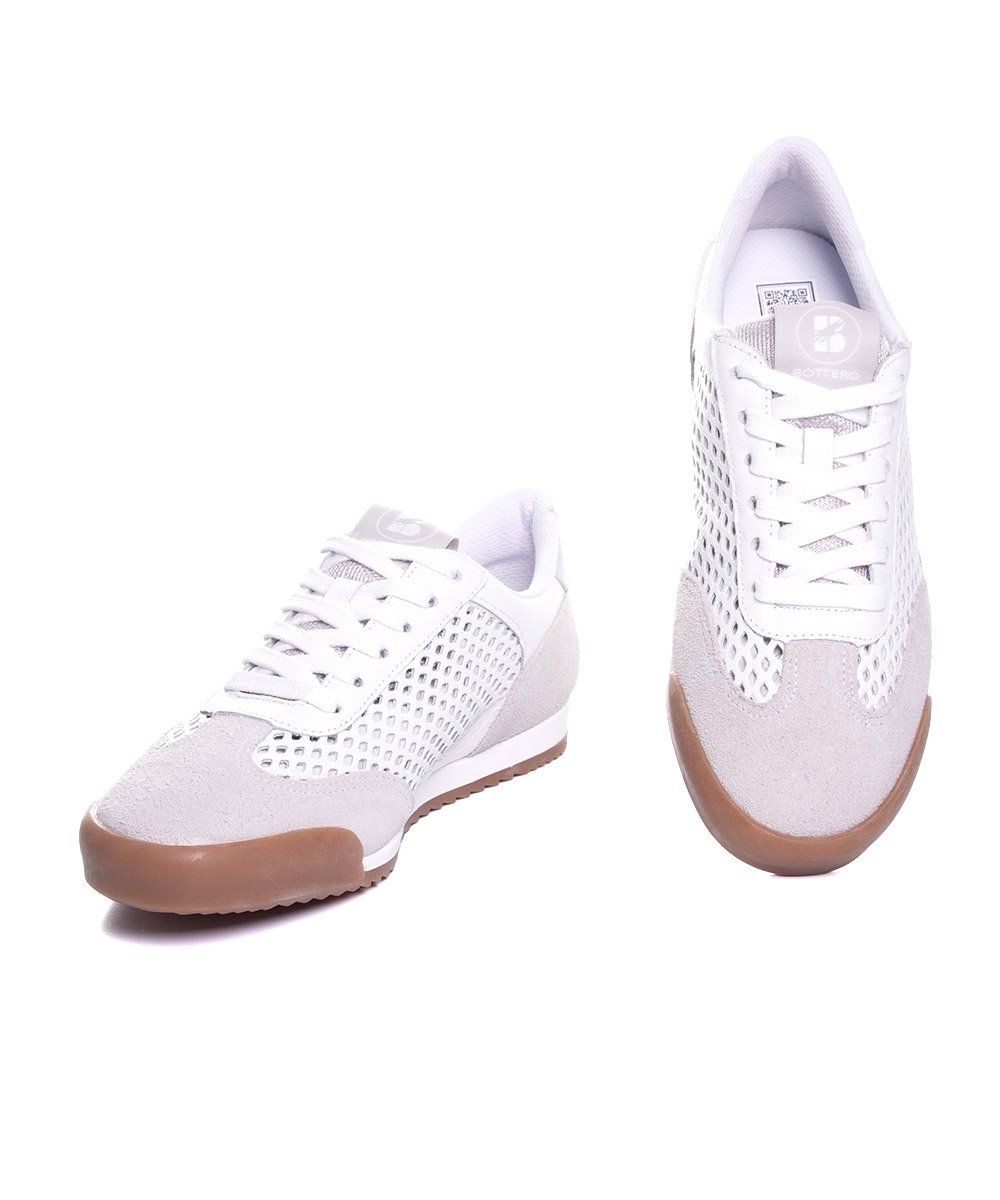 Tênis Feminino Bottero Casual Couro Cinza Cinza 4