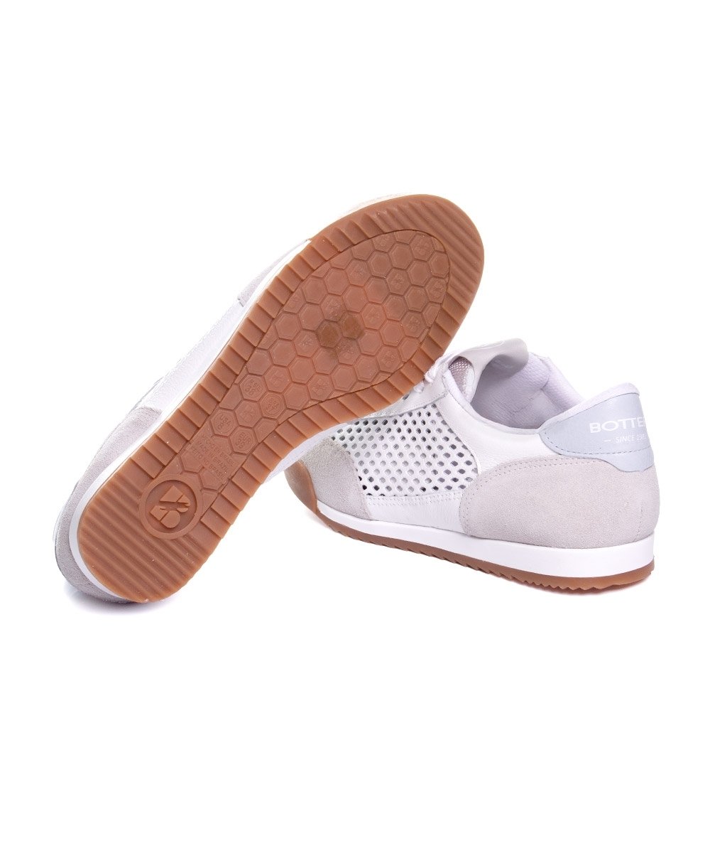 Tênis Feminino Bottero Casual Couro Cinza Cinza 5