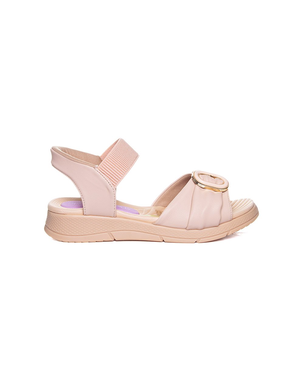 Sandália Papete Piccadilly Slipfit Anabela Avela Rosa 2