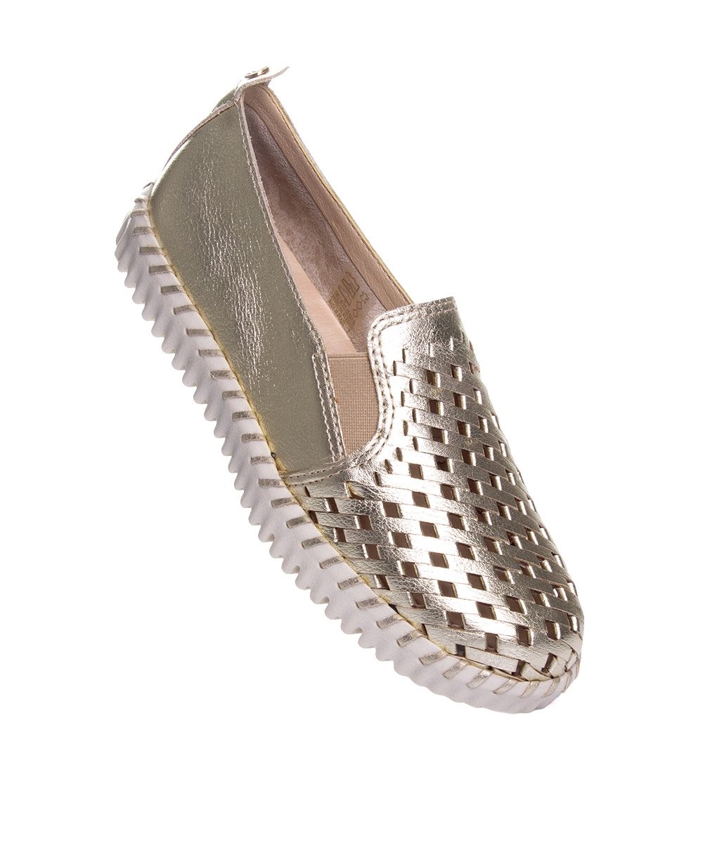 Tênis Feminino Bottero Bottwister Iii Couro Dourado Dourado 2