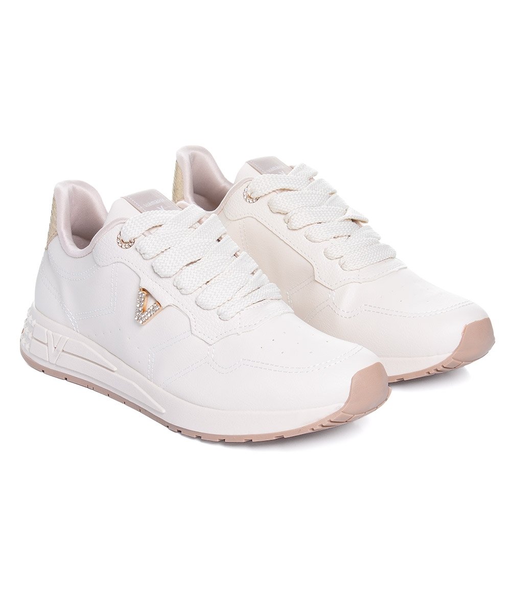 Tênis Feminino Via Marte Casual Marfim Marfim 3