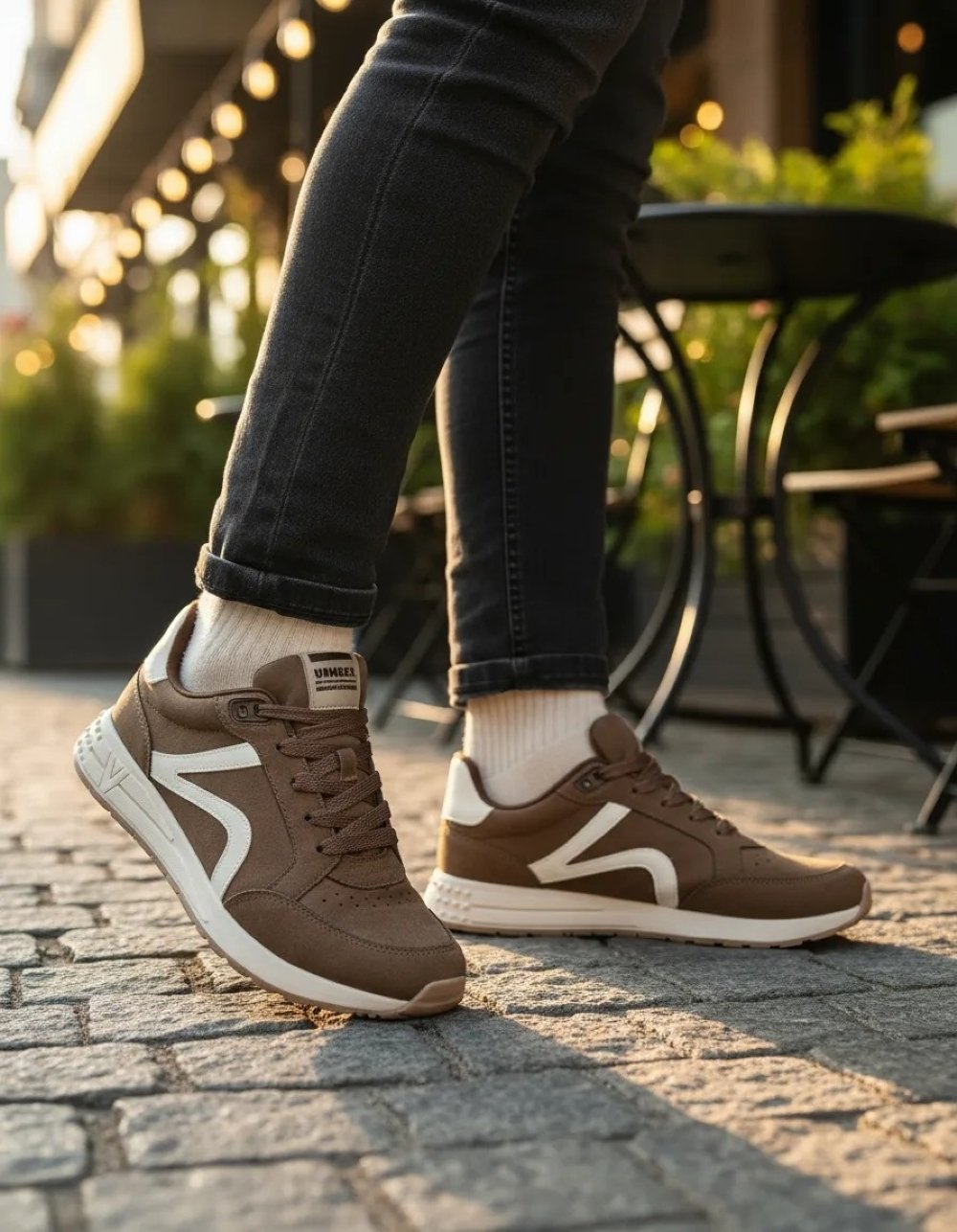 Tênis Feminino Via Marte Casual Marrom Marrom 2