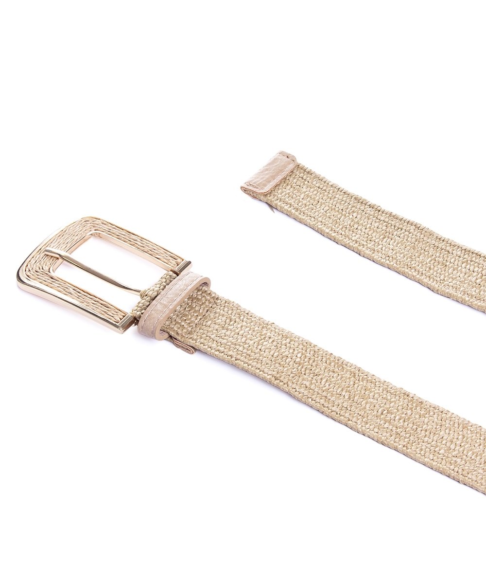 Cinto Elástico Feminino Pixolé Natural Bege 2