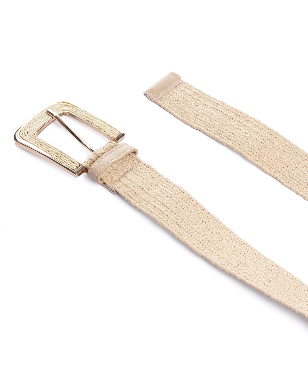 Cinto Elástico Feminino Pixolé Areia Bege 2