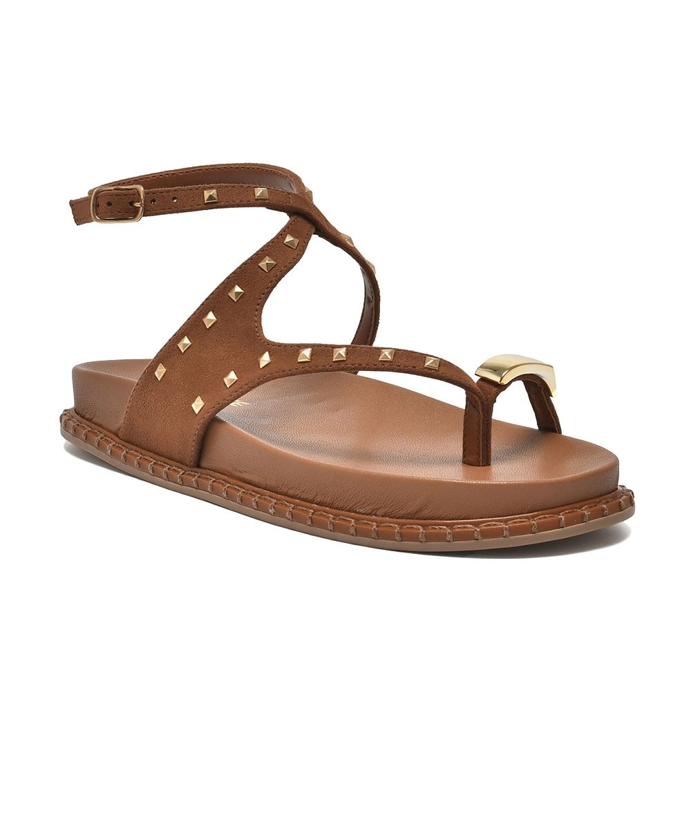 Sandália Papete Via Marte Flatform Caramelo Marrom 2