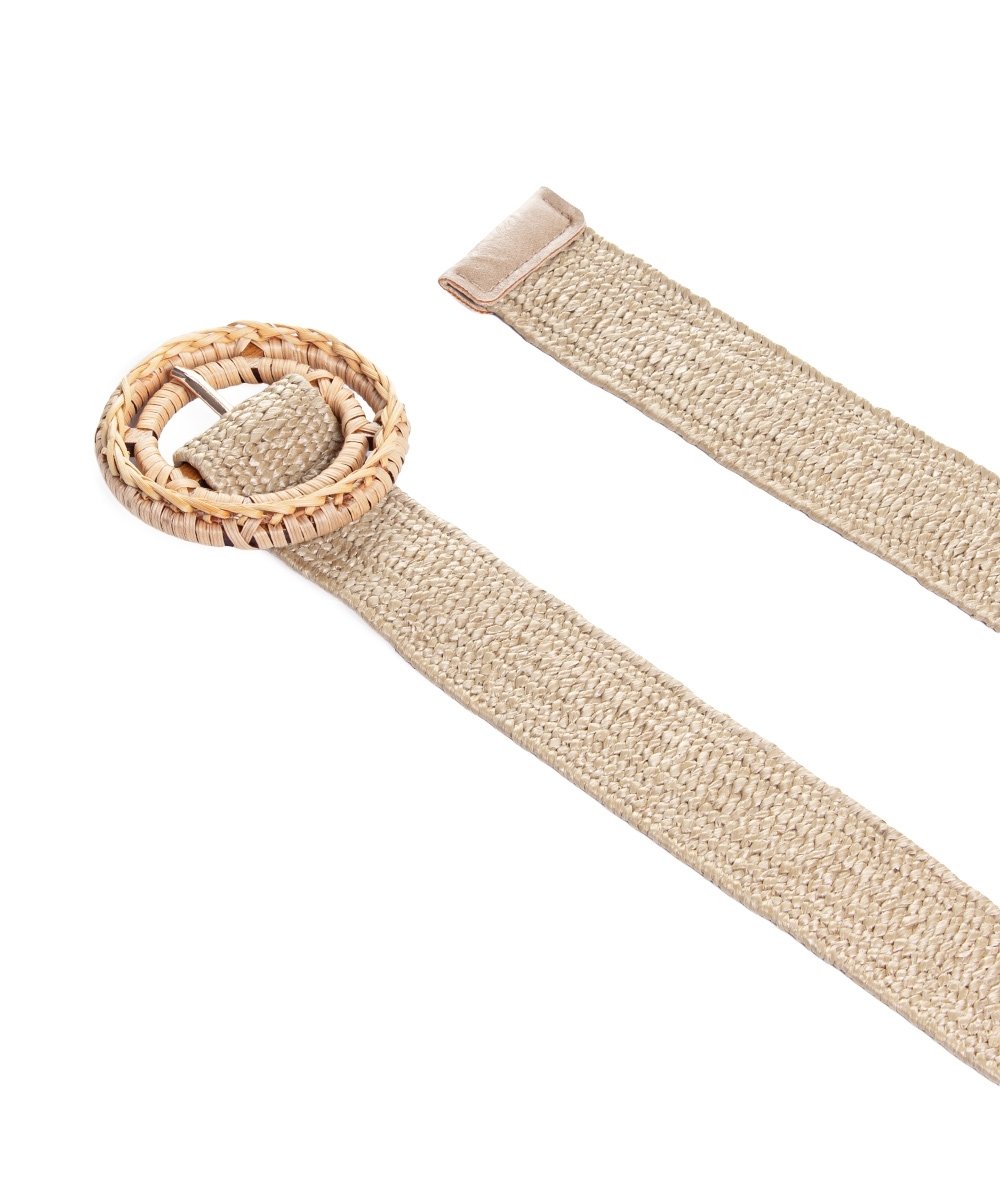Cinto Elástico Feminino Pixolé Natural Bege 2