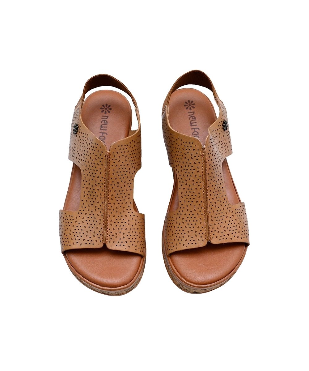 Sandália Plataforma New Face Nuts Camel Camel 3